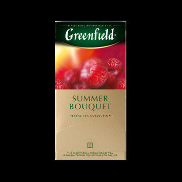 Чай GREENFIELD Summer Bouquet, 25х2г