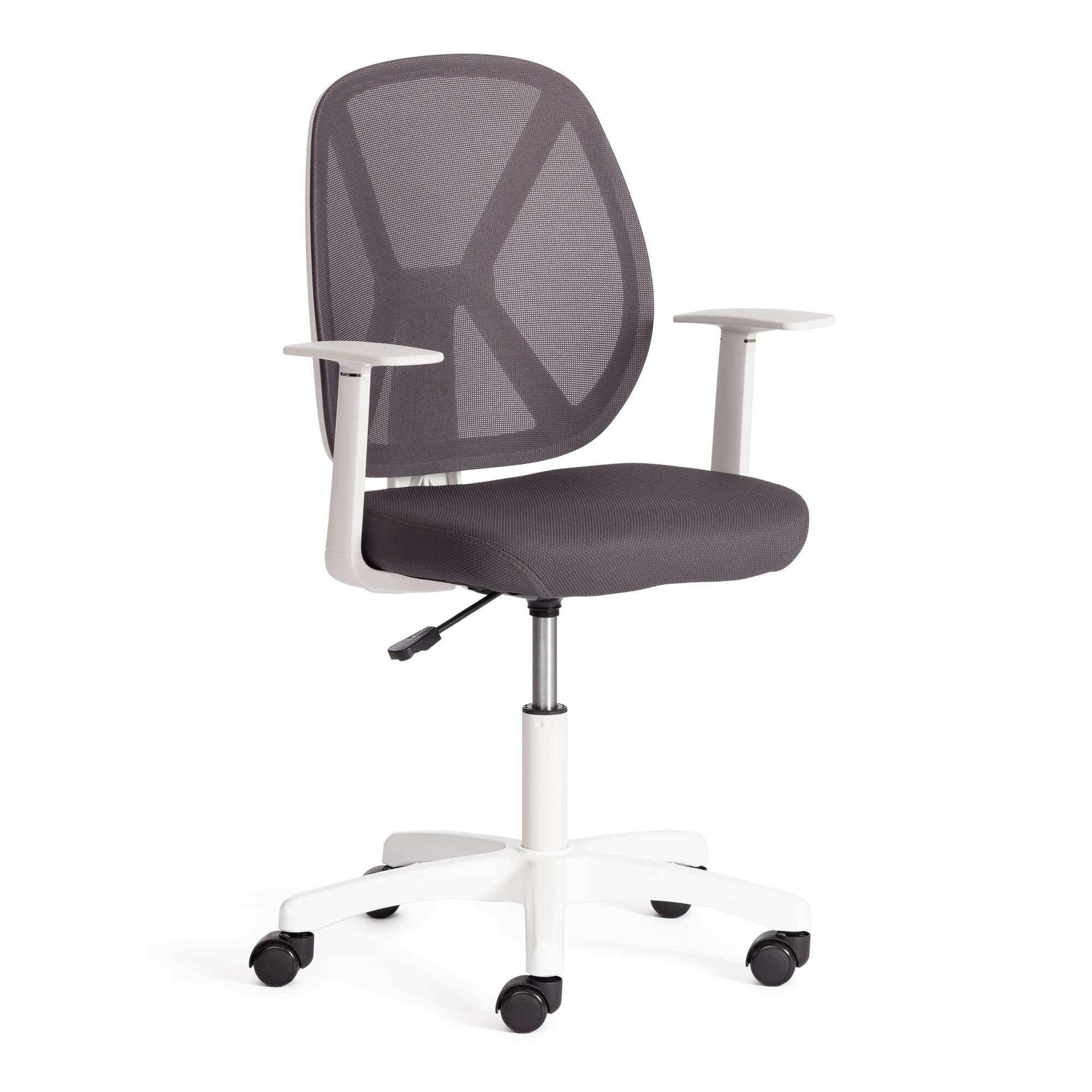 фото Кресло TetChair PLAY WHITE Dark-grey
