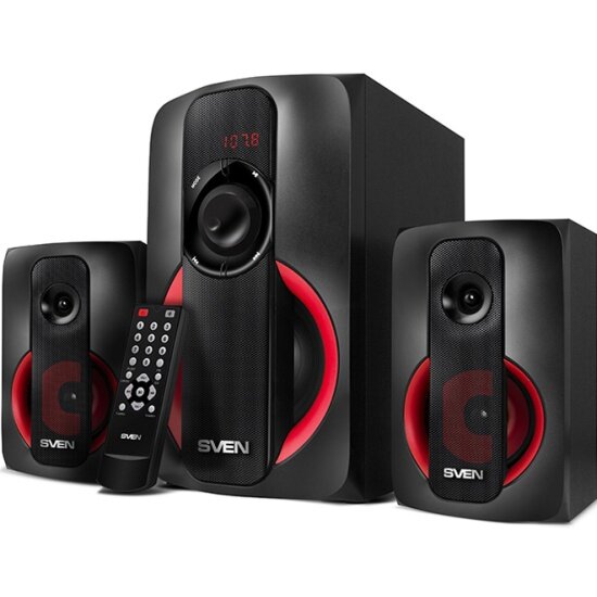 Колонки 2.1 Sven MS-304 Black 20W+2x10W Bluetooth (SV-015602)