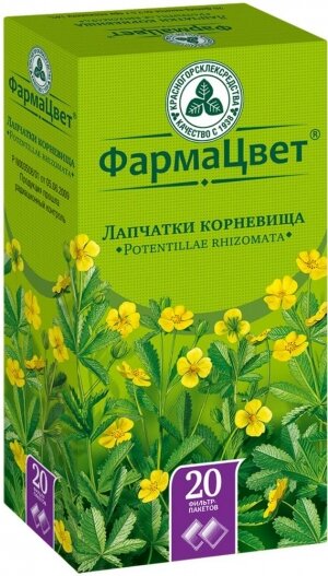 Лапчатки корневища 2,5г №20 ф/пак. КЛС