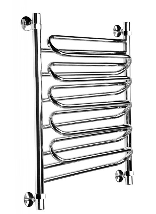 Вираж-3 Z43-85 80x50 (см) Полотенцесушитель водяной Хром - фотография № 1
