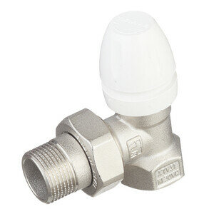 фото Клапан (вентиль) термостатический угловой Tiemme 3/4 НР(ш) х 3/4 ВР(г) для радиатора