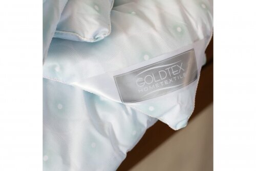 GoldTex одеяло "Четыре сезона" лебяжий пух/сатин (172х205см.) - фотография № 3