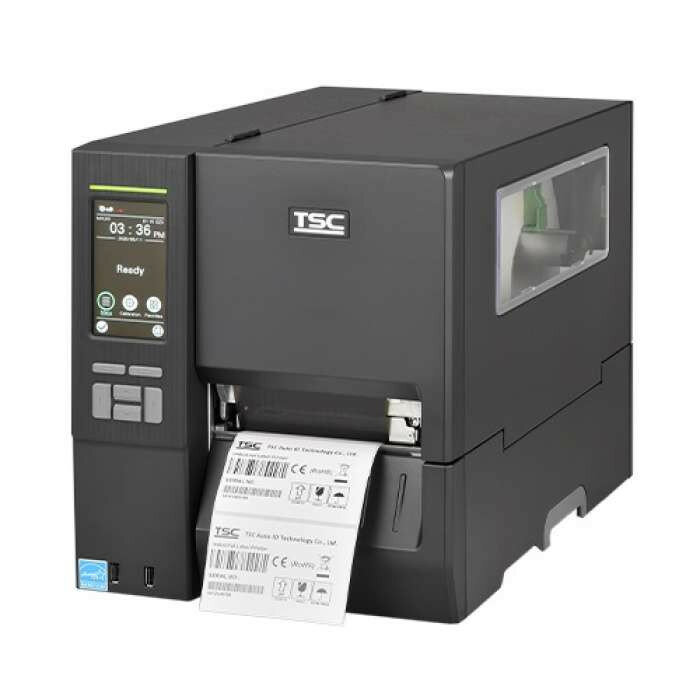 Принтер этикеток TSC MH341T, 300dpi, 4.3" TOUCH LCD, DRAM 256MB/FLASH 512MB, USB+RS-232+ETHERNET+USB HOST, MEDIA NEAR END, TOP BM, Wi-Fi READY, EU