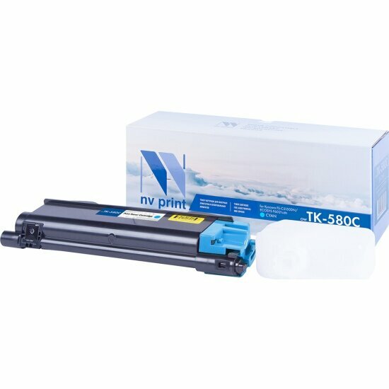 Картридж NV PRINT TK-580 Cyan для Kyocera FS-C5150DN/ECOSYS P6021cdn (2800k)