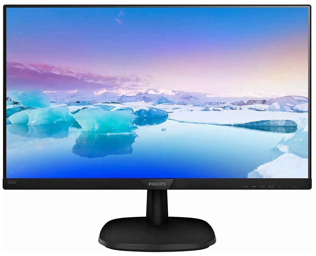 Монитор Philips 23.8'' 243V7QDAB, черный