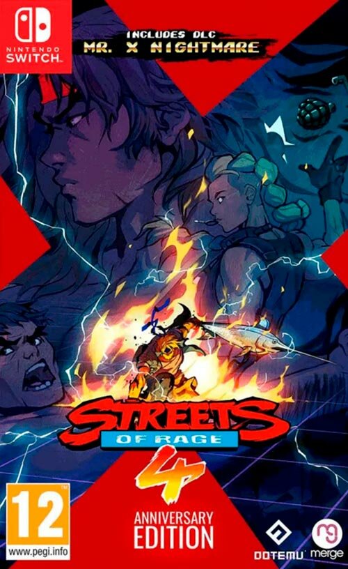 Игра Streets of Rage 4 Anniversary Edition (Nintendo Switch русская версия)