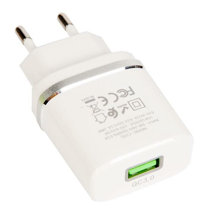   HOCO c12Q Smart QC3.0,   USB, 5V, 3.0A, , 6931474716262