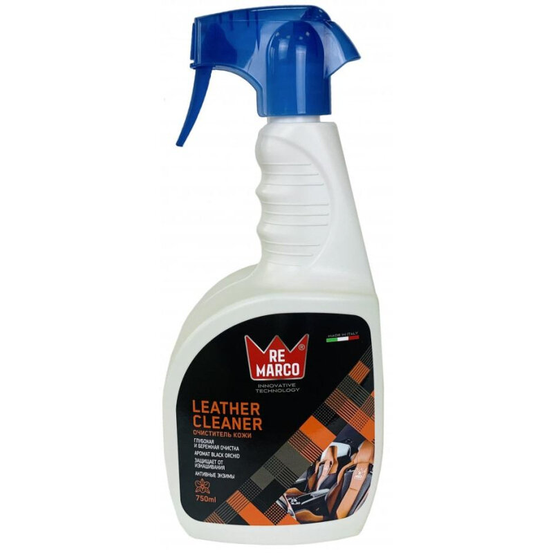 Очиститель кожи LEATHER CLEANER 750 мл (триг.) RE MARCO