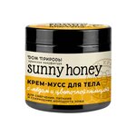 Крем-мусс для тела Мёд и цветочная пыльца для смягчения кожи, 200 г, Дом Природы - изображение