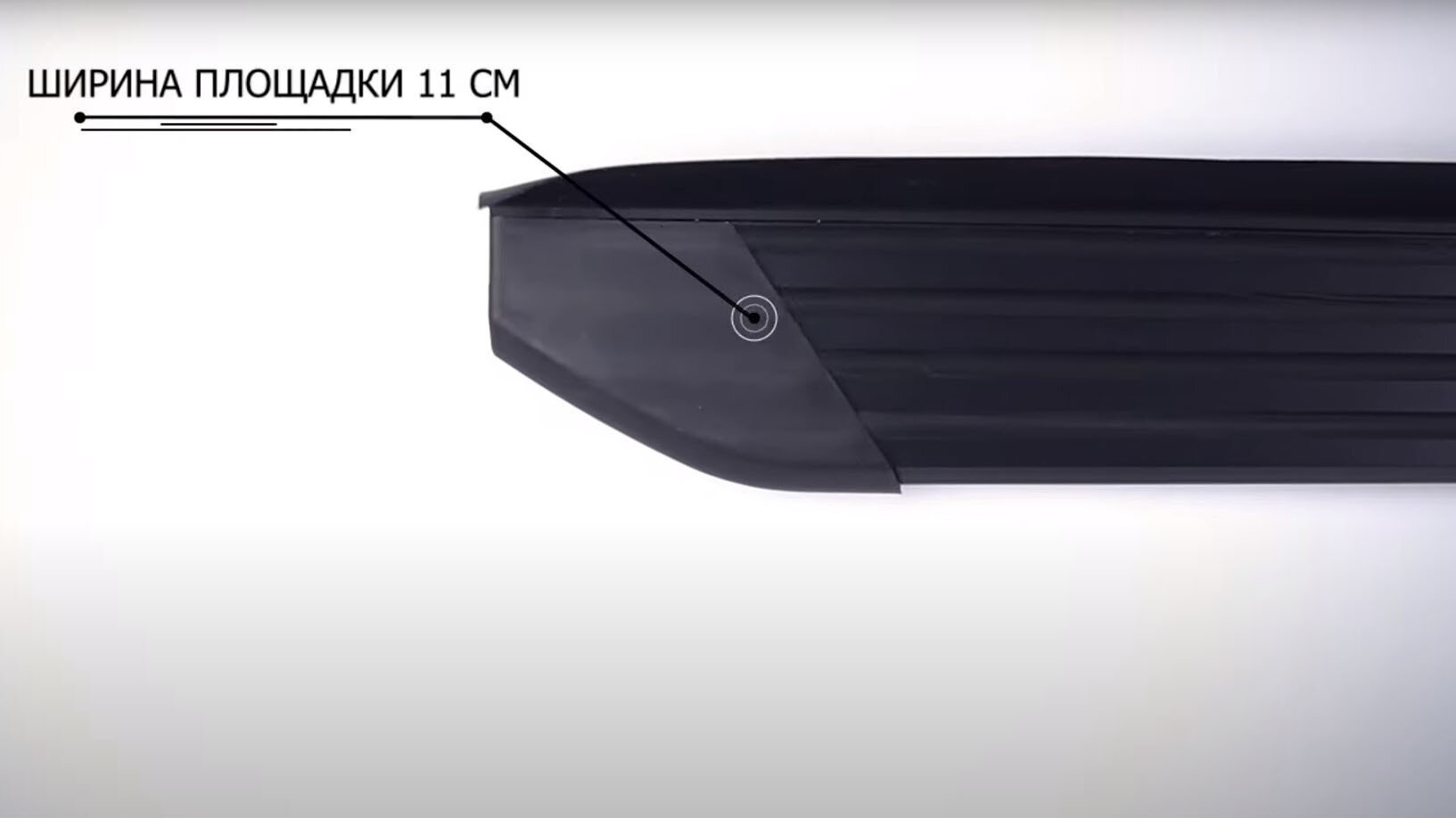 Пороги подножки для Volkswagen Amarok 2010-2021 с крепежом