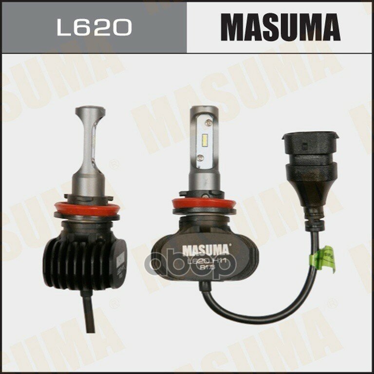 Лампа H11 12V 55W Pgj19-2 Led [К-Кт 2 Шт] Masuma арт. L620