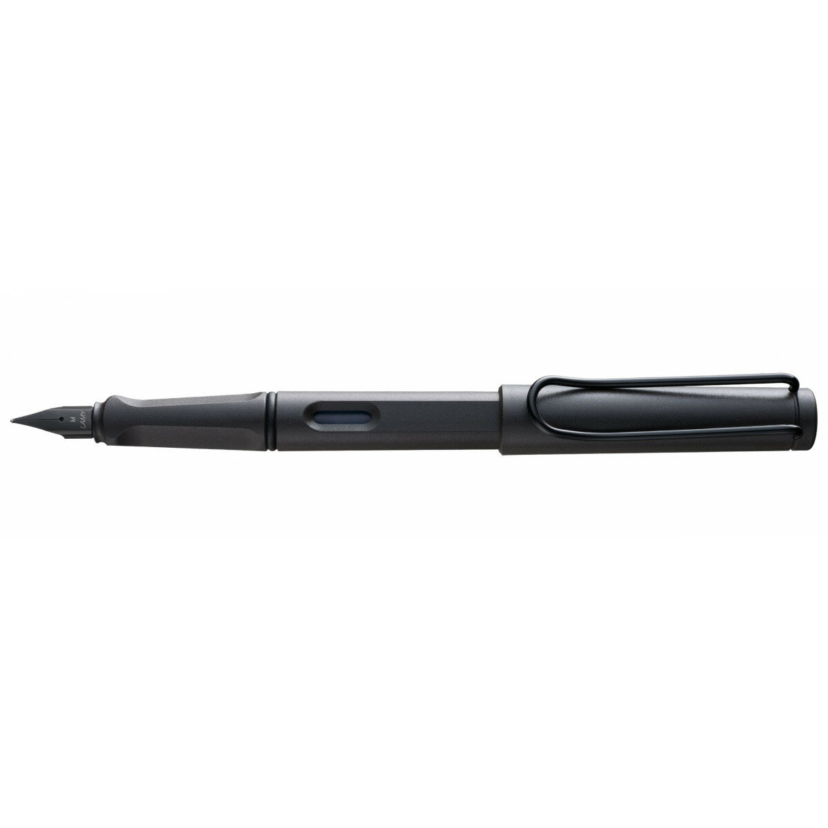 Перьевая ручка Lamy Safari Charcoal Black перо M (4000196)