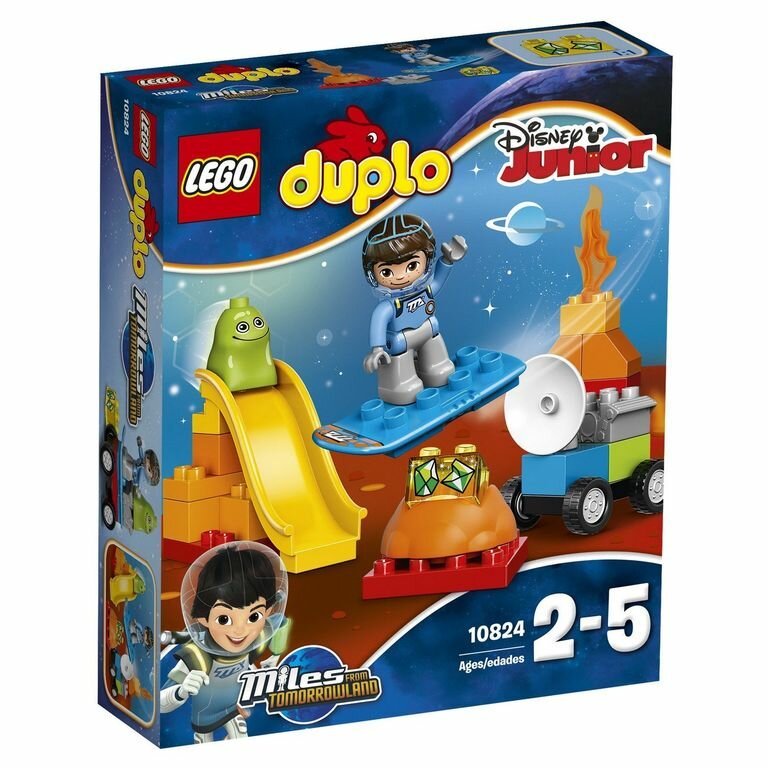 LEGO Duplo Town Miles Конструктор Космические приключения Майлза, 10824