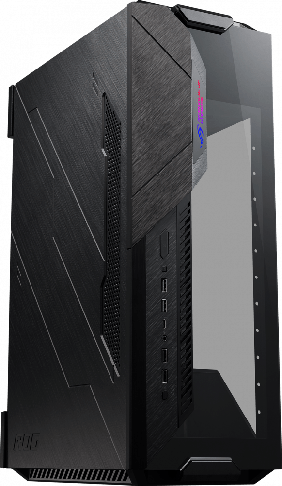 Корпус ASUS ROG Z11 Black Mini-ITX, Mini-DTX, Mini-Tower, без БП, с окном, подсветка, 2xUSB 2.0, 2xUSB 3.0, USB Type-C, Audio