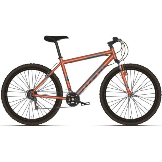 Горный велосипед STARK Outpost 26.1 V оранжевый/серый 20"