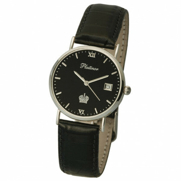 Platinor Мужские серебряные часы «Горизонт» Арт.: 54500.516