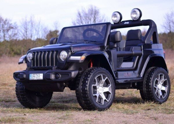 Barty Автомобиль Jeep Rubicon 4WD (DK-JWR555), черный глянец