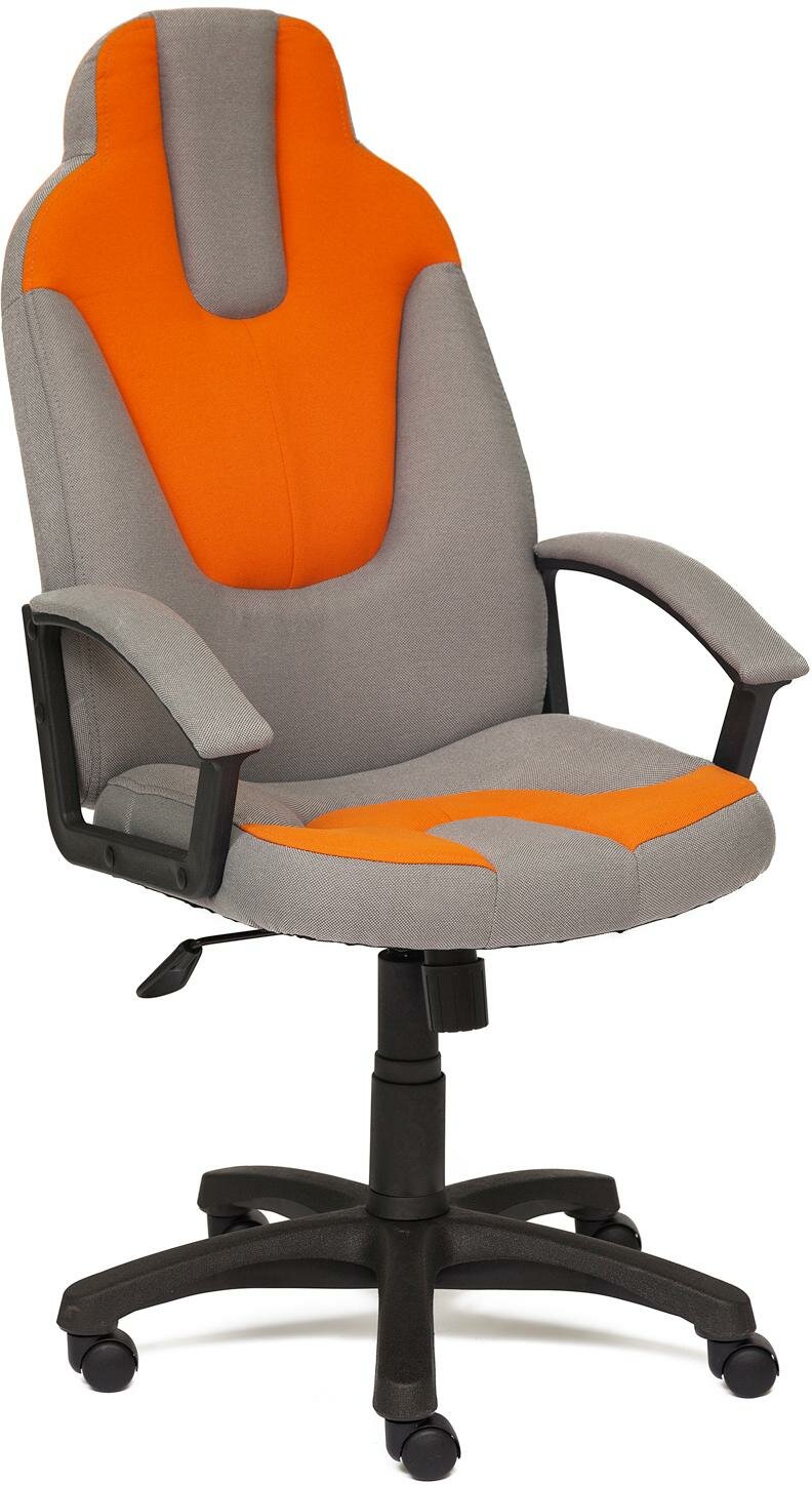 Кресло TetChair Neo3 Серый/оранжевый, С27/С23, ткань