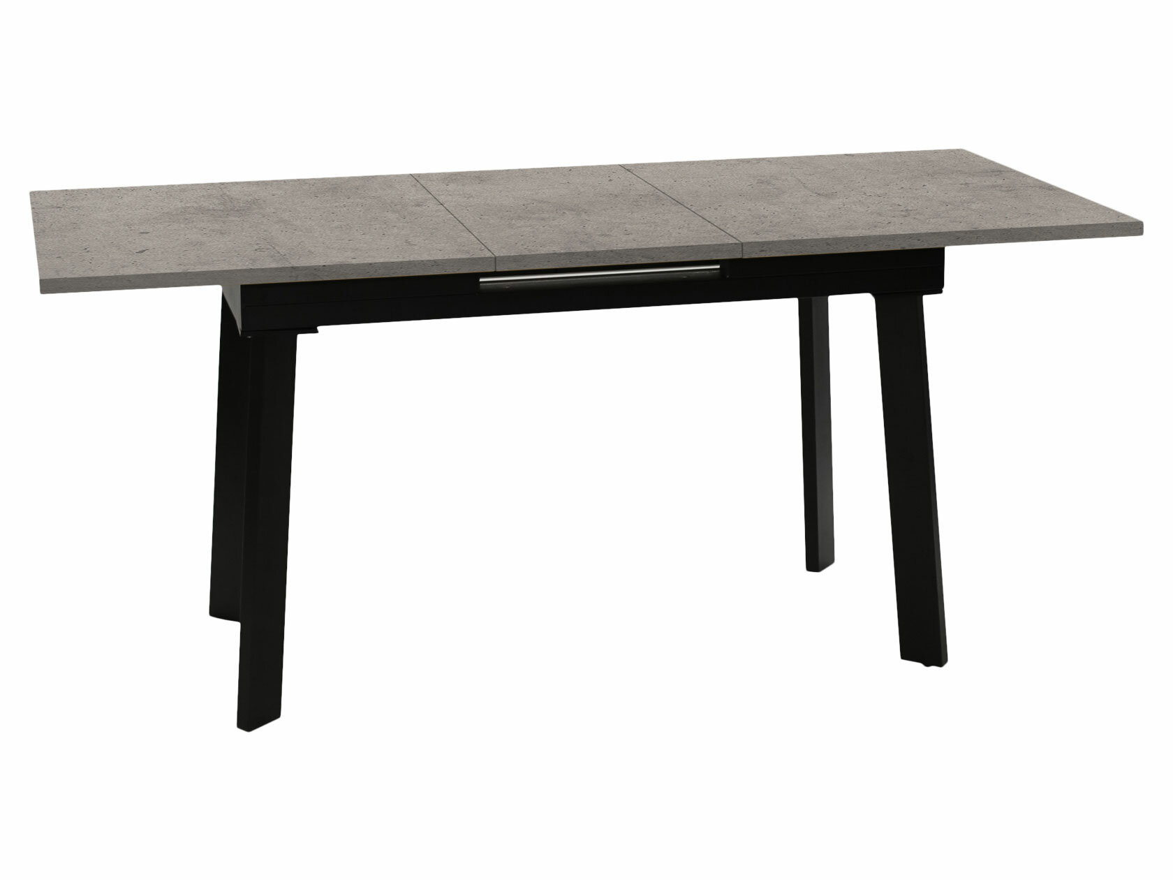 Кухонный стол Первый Мебельный Тревис Бетон Чикаго / Черный, металл - фотография № 2