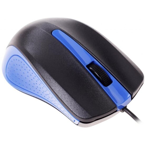 Мышь оклик Oklick 225M Black/Blue USB (288233)