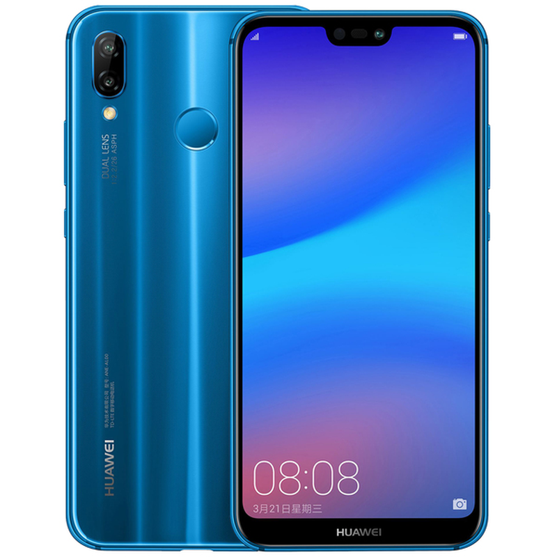 Смартфон HUAWEI P20 Lite 4/128 ГБ, Dual nano SIM, синий ультрамарин