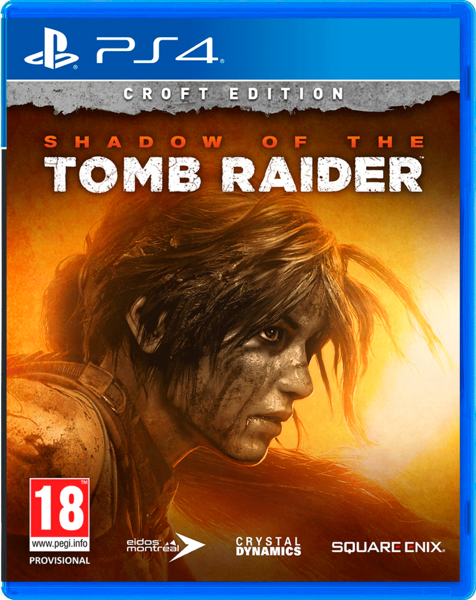   PlayStation 4 Shadow of the Tomb Raider.  Croft