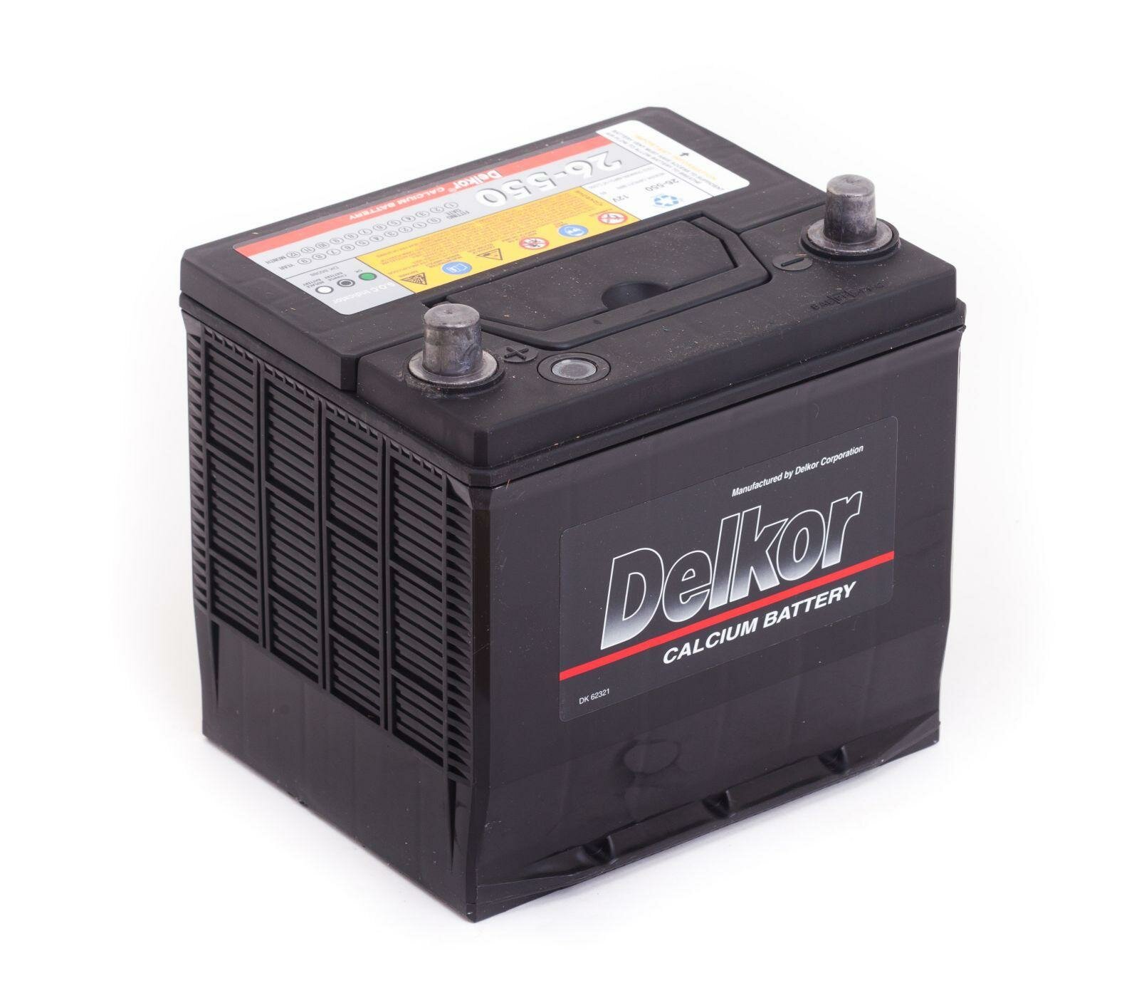 Аккумулятор Delkor 60Ач прямая полярность Del26-550