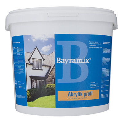 Краска акриловая Bayramix Acrilic Profi влагостойкая матовая