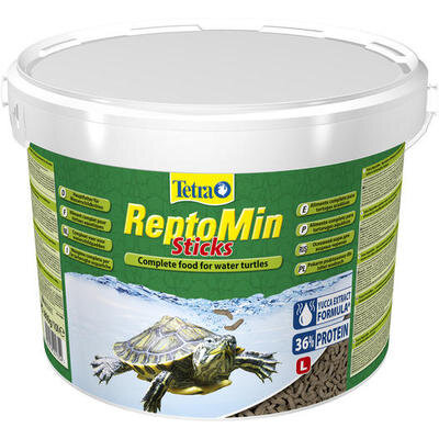 Tetra ReptoMin корм в виде палочек для водных черепах 10 л (ведро) .