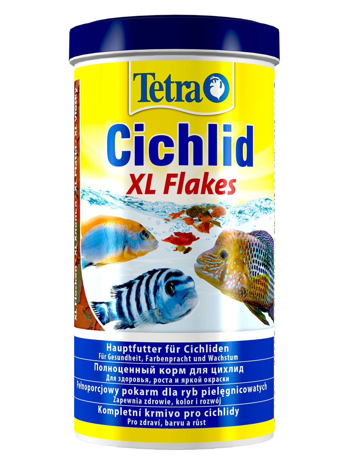 TetraCichlid XL корм для всех видов цихлид, крупные хлопья 1 л