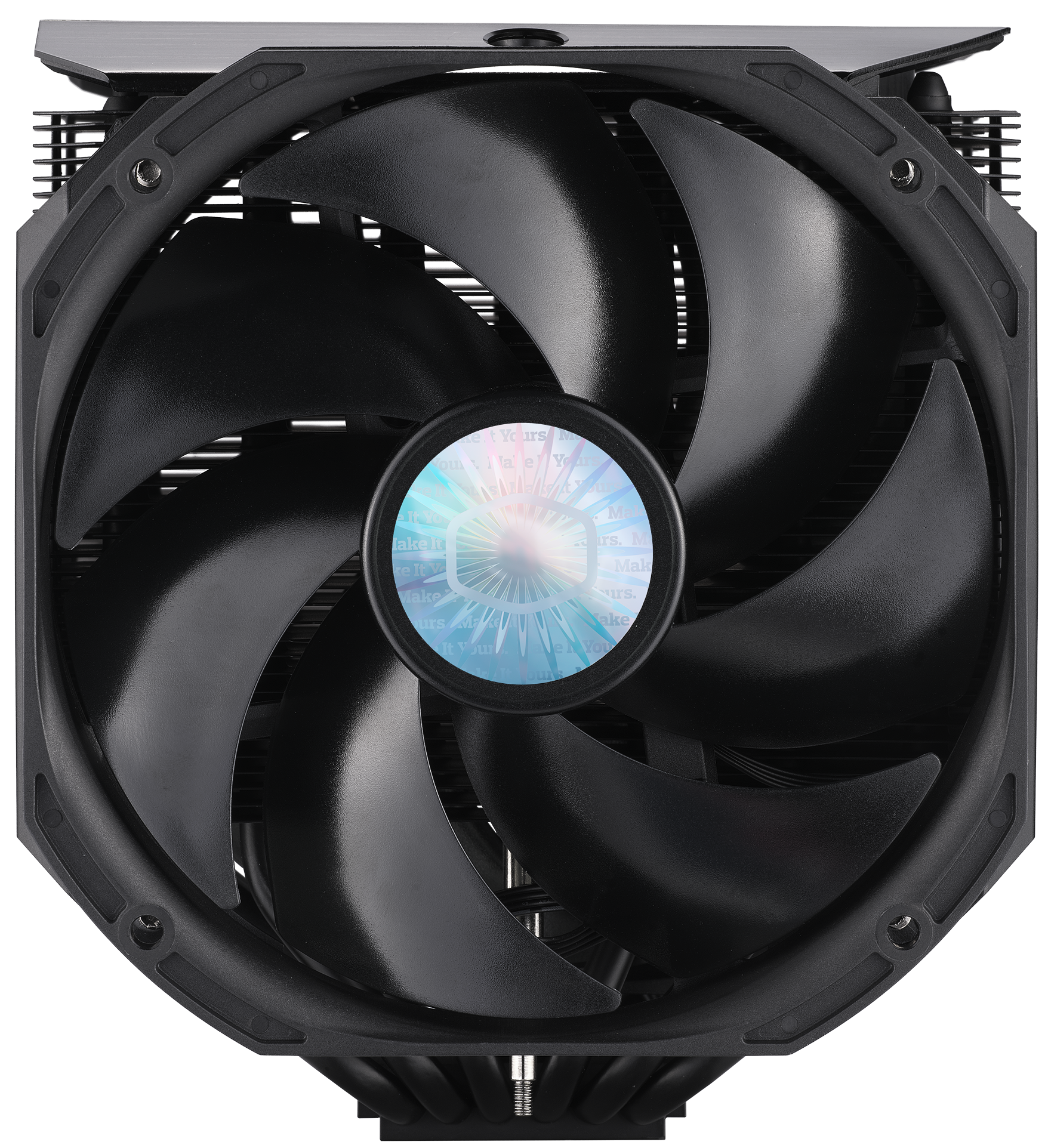 Cooler Master Кулер для процессора Cooler Master MasterAir MA624 Stealth (250W, 4-pin, 160mm, tower, Al/Cu/Ni, fans: 2x140mm/67CFM/27dBA/1400rpm, 2066/2011-v3/2011/1700/1366/1200/115x/AM4/AM3+/AM3/AM2+/AM2/FM2+/FM2/FM1)