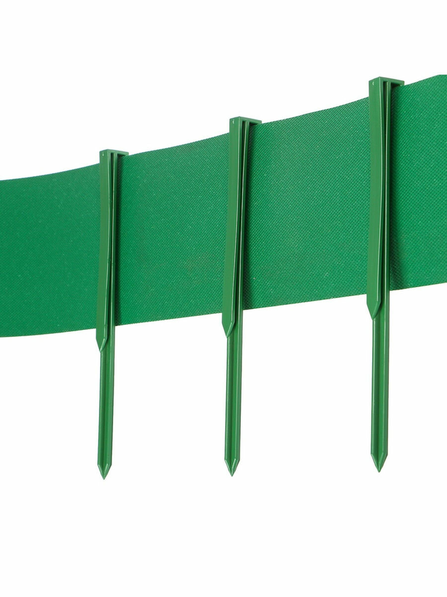 Колышки для бордюрной ленты зеленые ProTent, высота 295 мм, 6 шт - фотография № 4