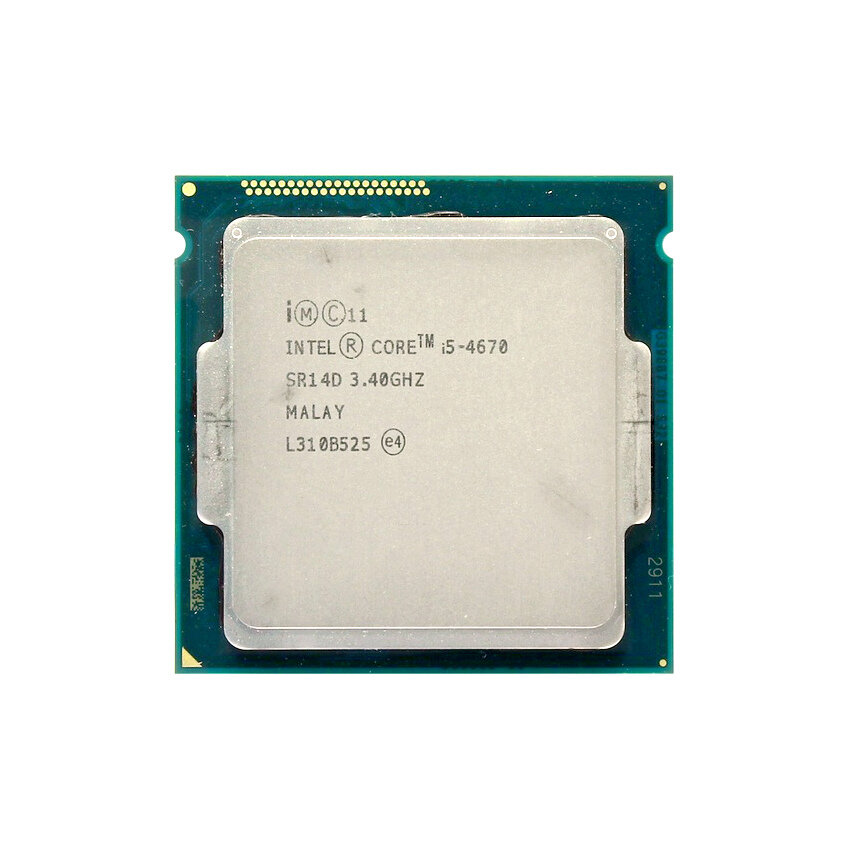 Процессор Intel Core i5-4670 (LGA1150, 4/4 до 3.8 ГГц, DDR3, Intel HD Graphics) OEM