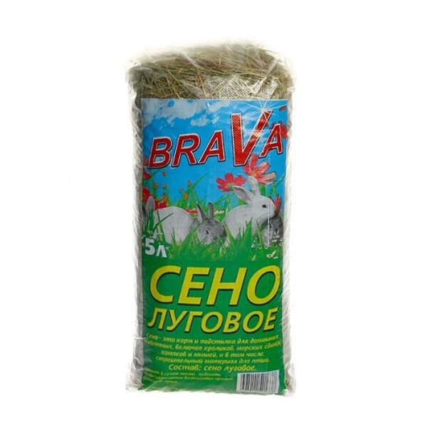 BRAVA Брава: сено луговое 5л