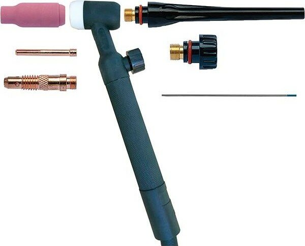 Горелка FUBAG FB TIG 17 DX25 4m вентильная Fubag