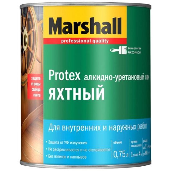    MARSHALL PAINTS Marshall Protex Yat Vernik  2,5 .