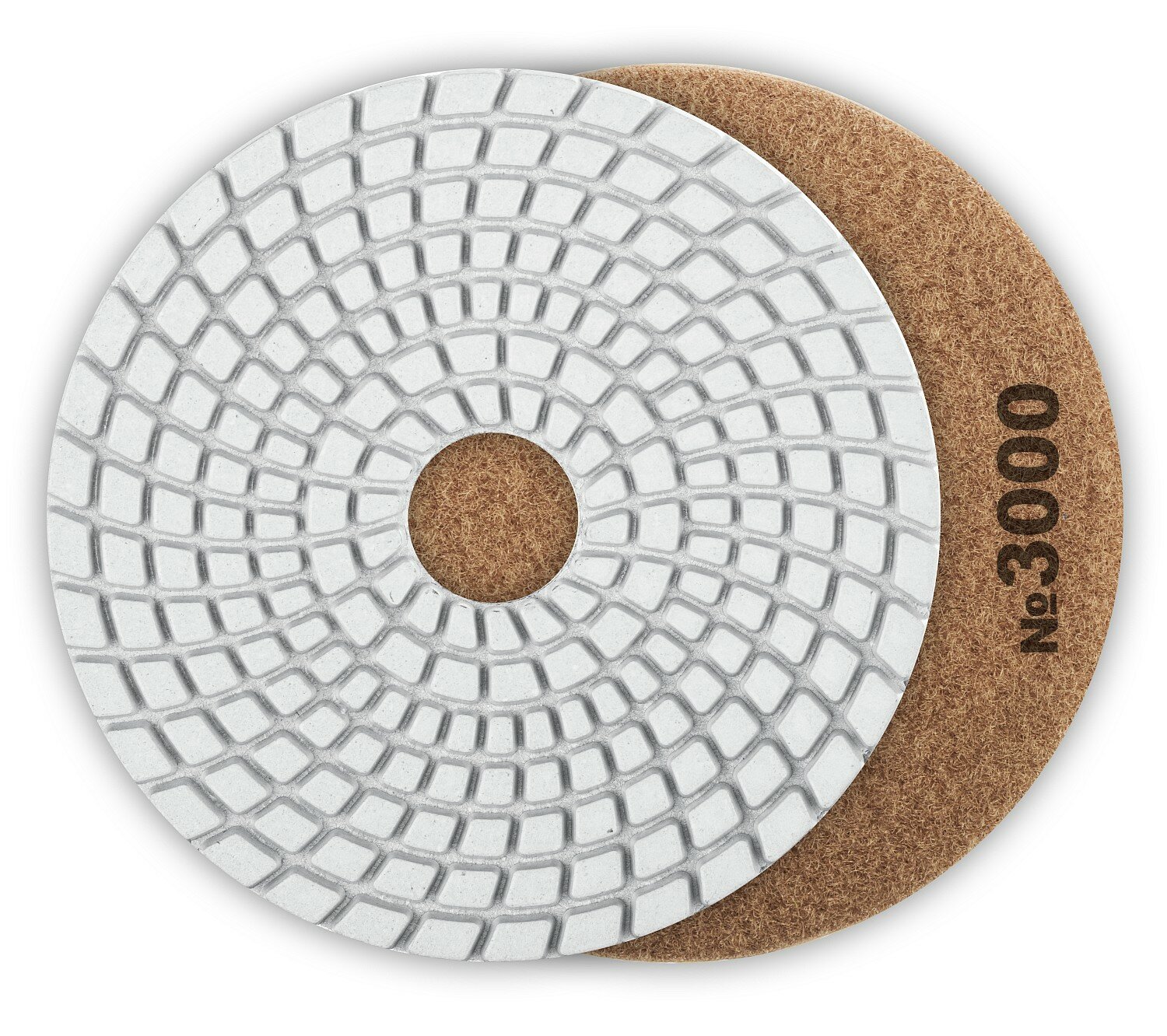 ЗУБР АГШК 100 мм №300 мокрое шлифование Алмазный гибкий шлифовальный круг (29866-3000)