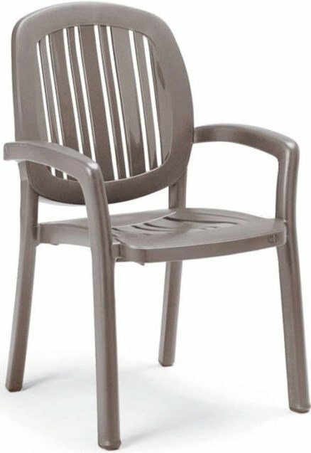 Кресло пластиковое ReeHouse Ponza Тортора - фотография № 1