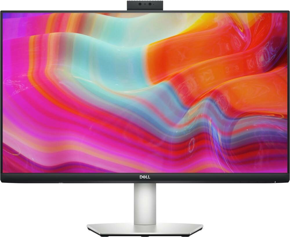 Монитор DELL 27"(2560x1440) DELL S22 S2722DZ 2722-7630/матрица IPS Матовая /Встроенные колонки Встроенная веб камера Встроенный микрофон Регулировка высоты