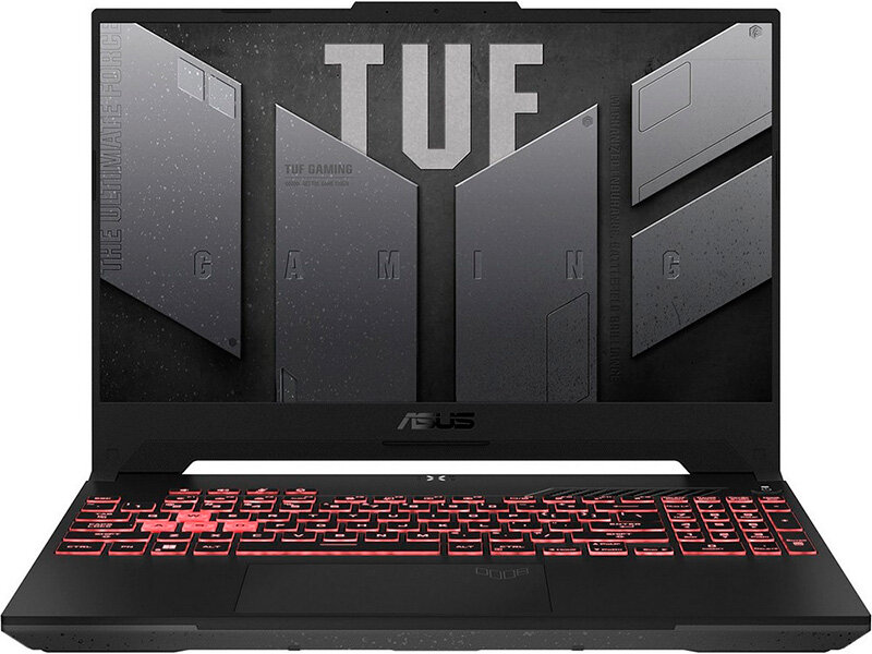 Ноутбук Asus TUF Gaming A15 FA507RE-HN021 90NR08Y2-M00150 (AMD Ryzen 7 6800H 3.2GHz/16384Mb/512Gb SSD/NVIDIA GeForce RTX 3050 Ti 4096Mb/Wi-Fi/Bluetooth/Cam/15.6/1920x1080/no OS)