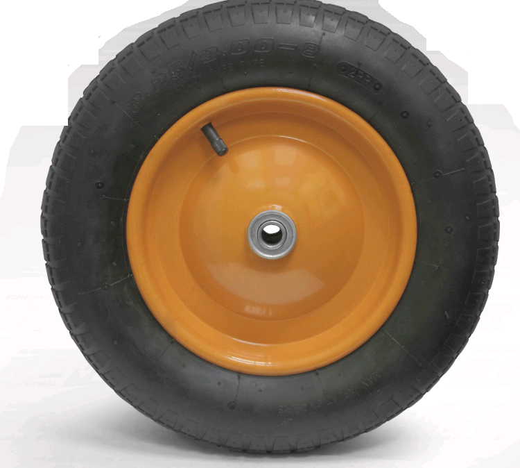 фото Колесо для садовой тележки 325/300-8 внут. d=16мм