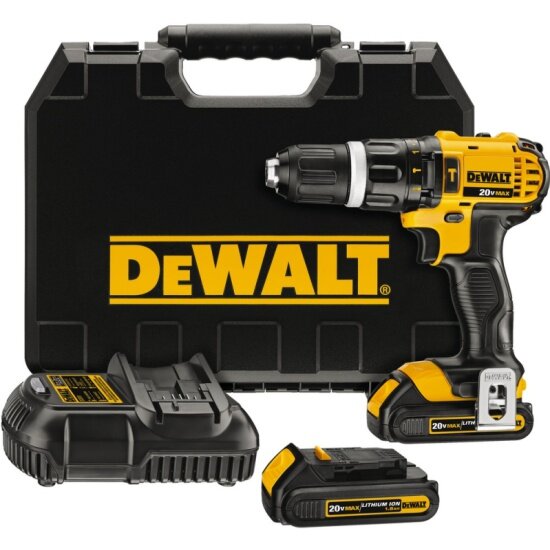 Дрель-шуруповерт аккумуляторная DEWALT DCD785C2