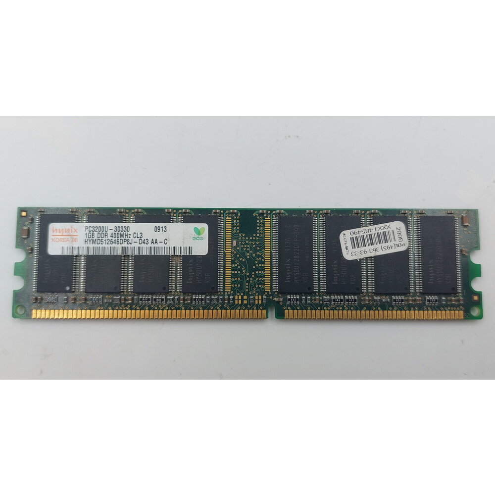 Модуль памяти HYMD512646DP8J-D43, SK Hynix, DDR, 1Gb, 3200