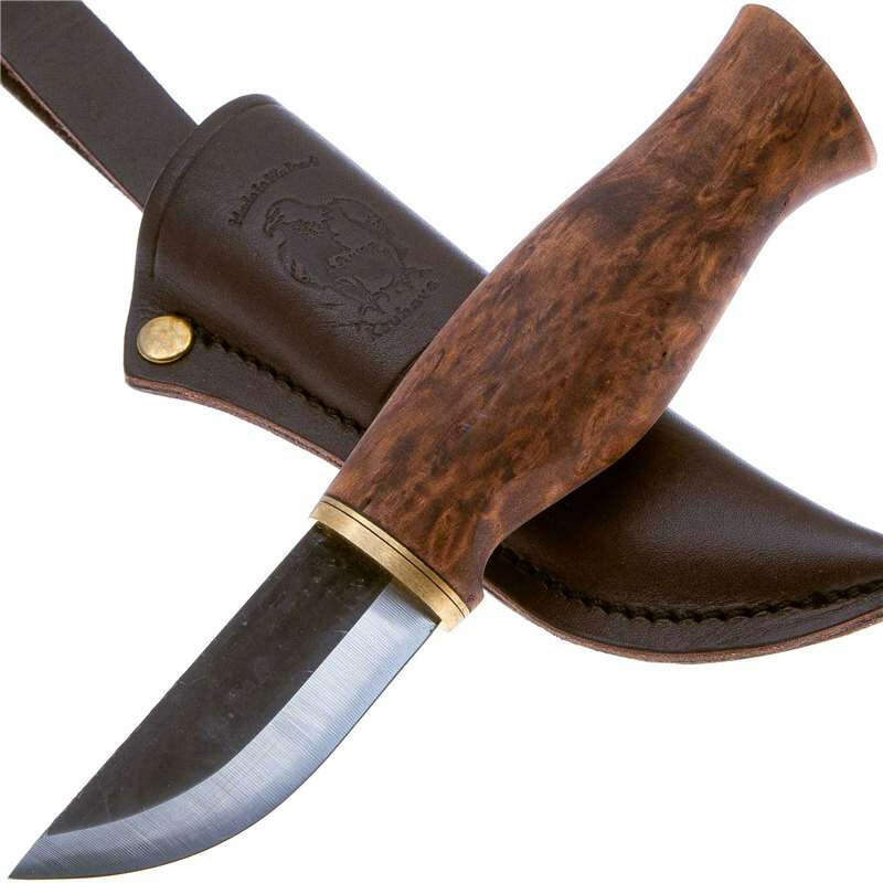 Ahti Нож Puukko Kaira сталь W75 Carbon steel, рукоять карельская береза (9612)