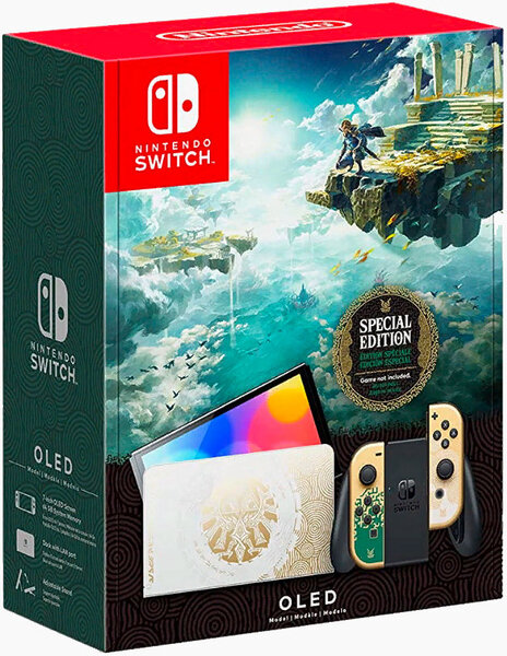 Игровая приставка Nintendo Switch OLED 64 ГБ The Legend of Zelda: Tears of the Kingdom Edition