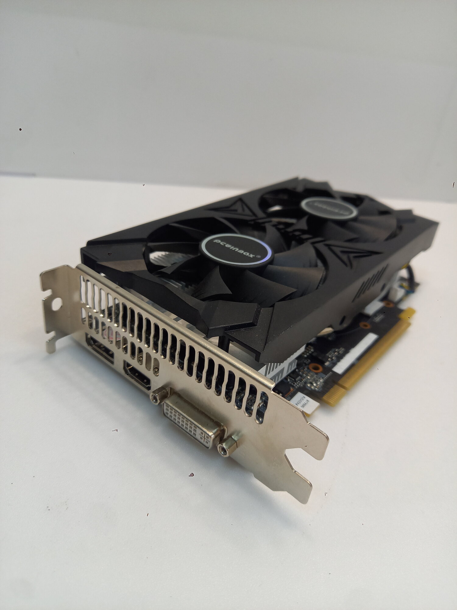 Видеокарта 8Gb PCI-E GDDR5 PCWINMAX RADEON RX 580 8GD5 256Bit DVI+HDMI+DP 6 pin