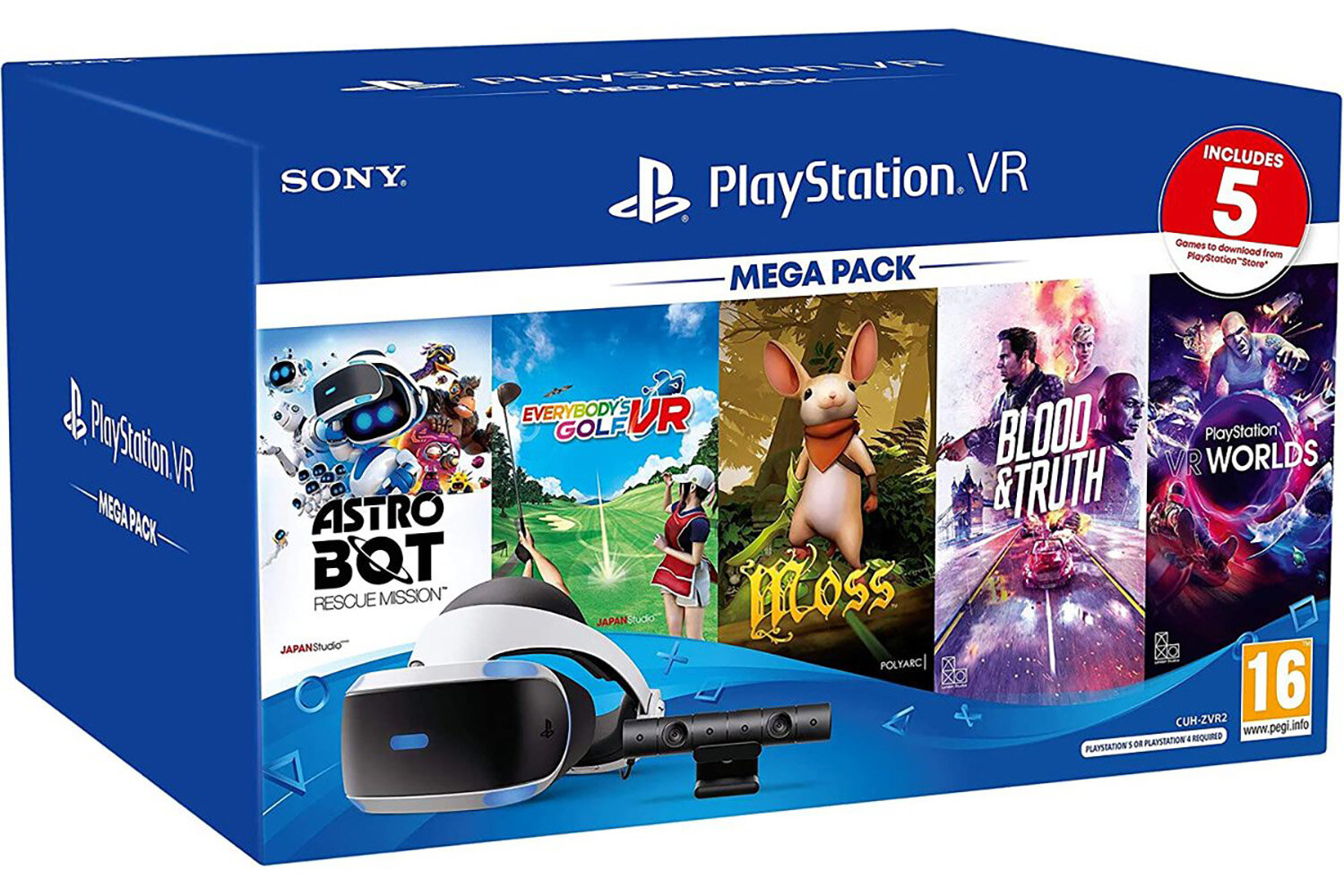    Sony PlayStation VR Mega Pack Bundle