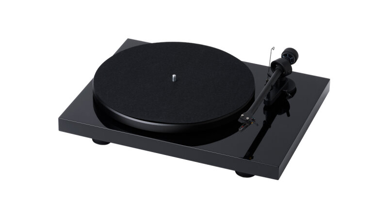 Виниловый проигрыватель Pro-Ject Debut RecordMaster II HG Black OM5e