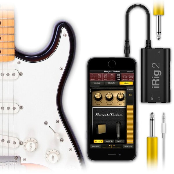 Мобильный аудиоинтерфейс IK Multimedia iRig 2